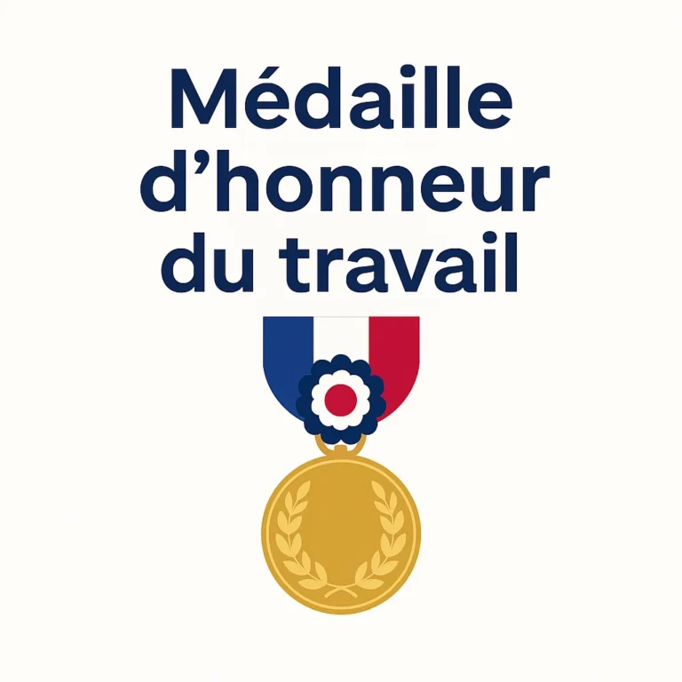 Illustration du guide FO sur la Médaille du Travail et vos droits.