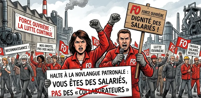 FO Coca-Cola questionne le terme collaborateur dans l'entreprise.