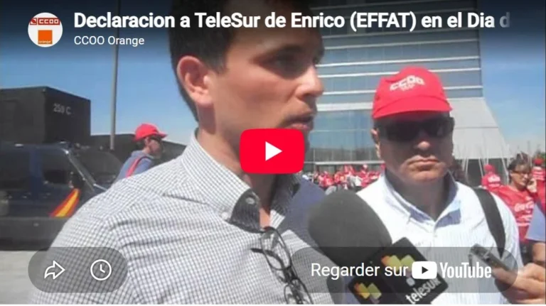 Document FGTA-FO dénonçant l'hypocrisie et les suppressions d'emplois Coca-Cola.