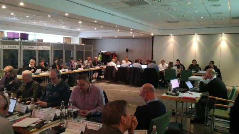 Réunion du groupe de coordination EFFAT Coca-Cola à Berlin en 2017.