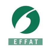 Logo de l'EFFAT, fédération syndicale européenne soutenant FO en France.