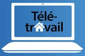 Illustration du télétravail et des exigences FO pour un cadre protecteur.