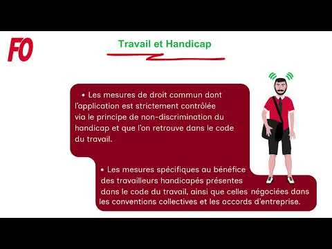 Le droit du travail pour les personnes handicapées