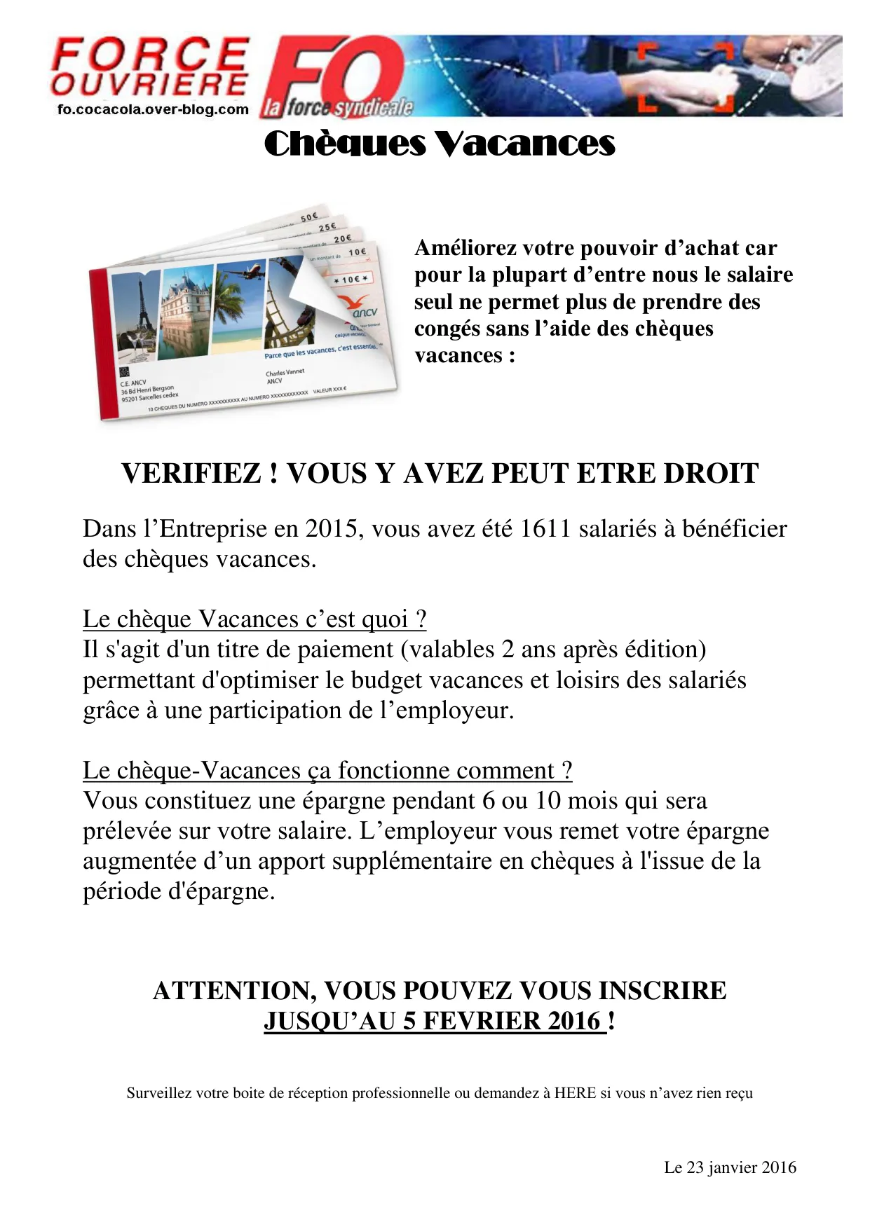 Chèques Vacances : Boostez Votre Pouvoir d&rsquo;Achat !