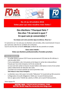 Élections professionnelles : Votre vote compte !