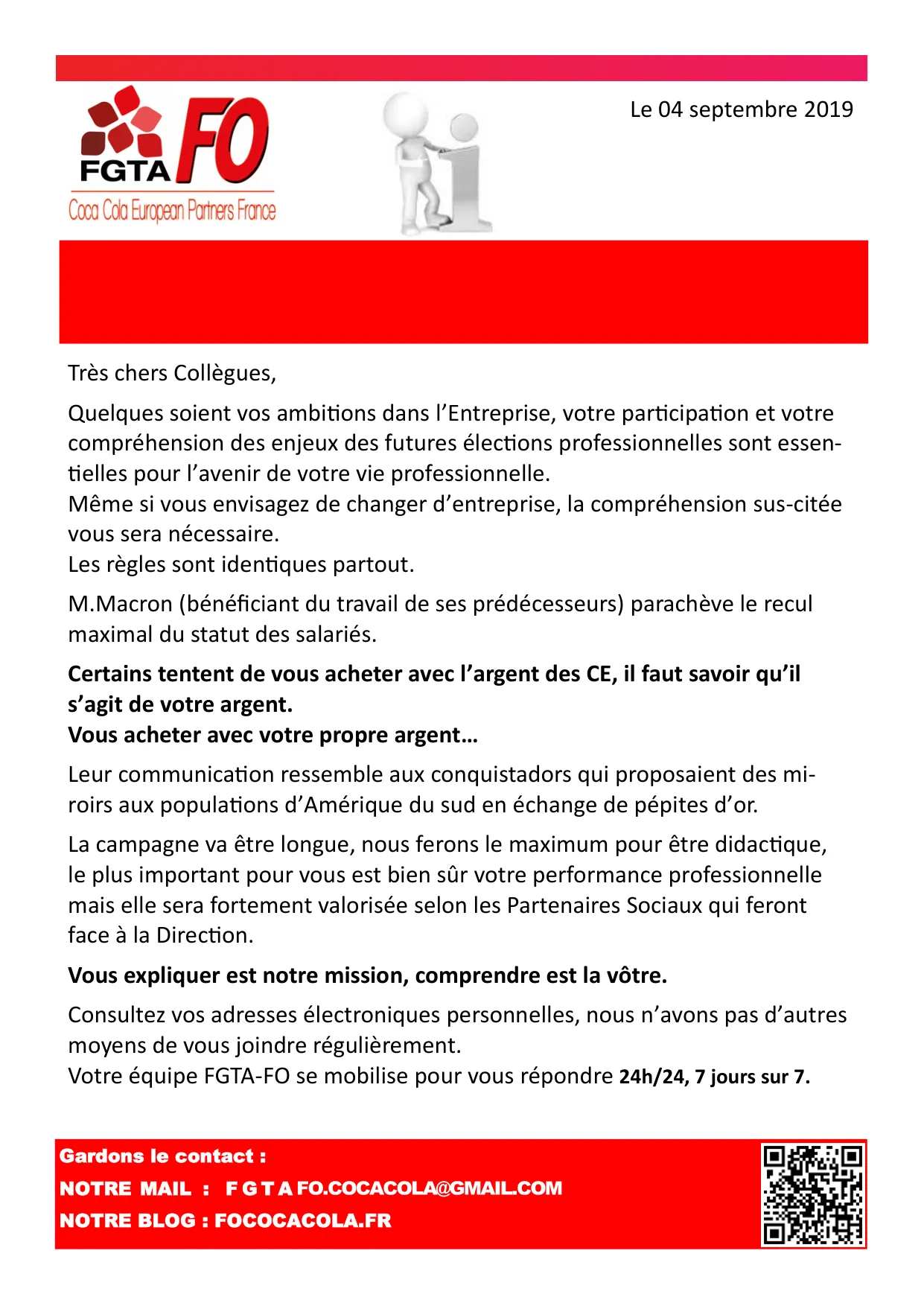 Élections professionnelles : Votre avenir se joue maintenant !