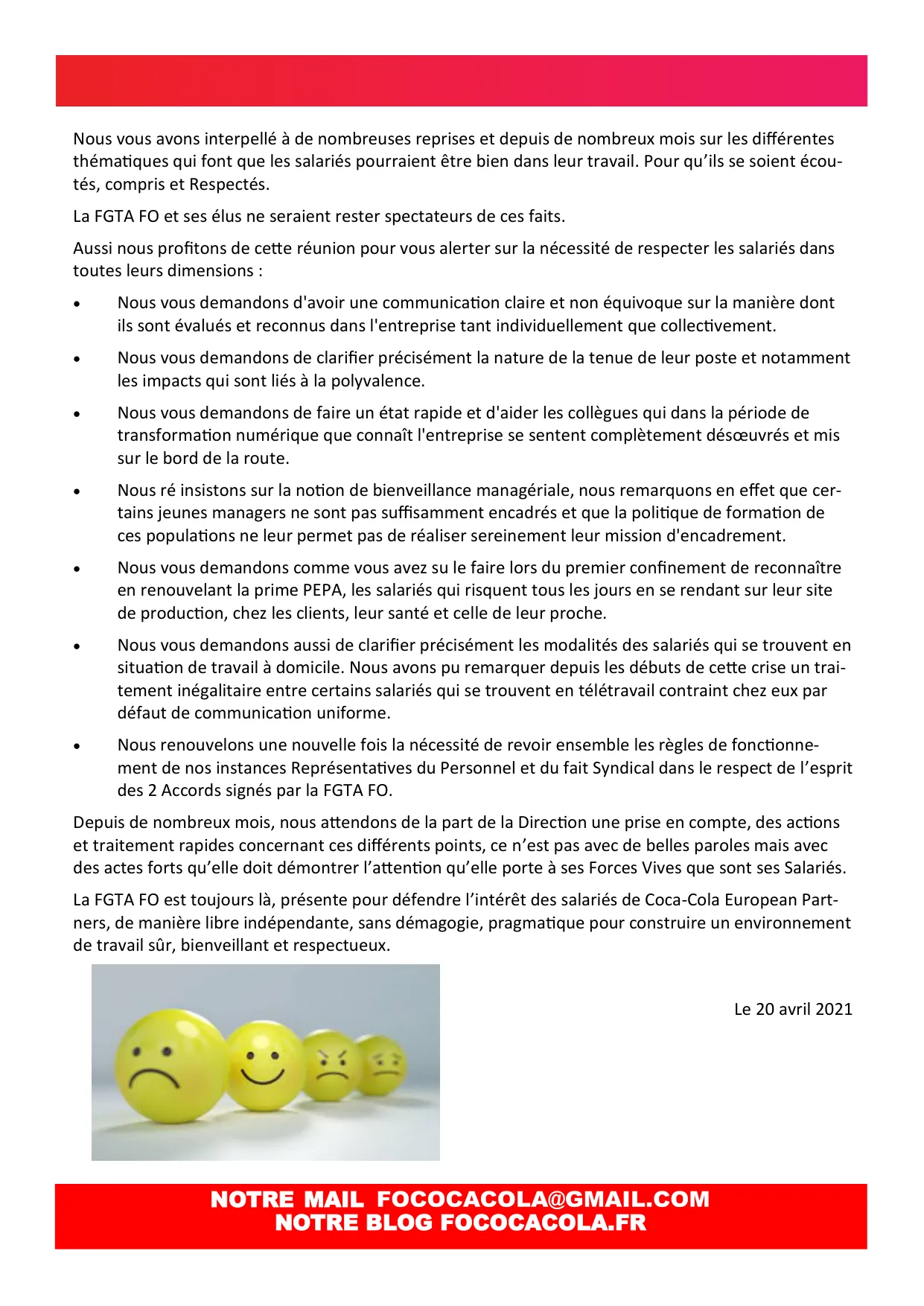 Malaise à la Supply Chain : FO alerte la direction de CCEP