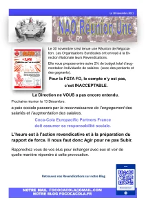 Inacceptable : Augmentation salariale insuffisante face à l’inflation !