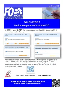 Remboursement Navigo : Faites valoir vos droits !