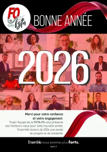 Meilleurs Vœux 2026 de la FGTA-FO