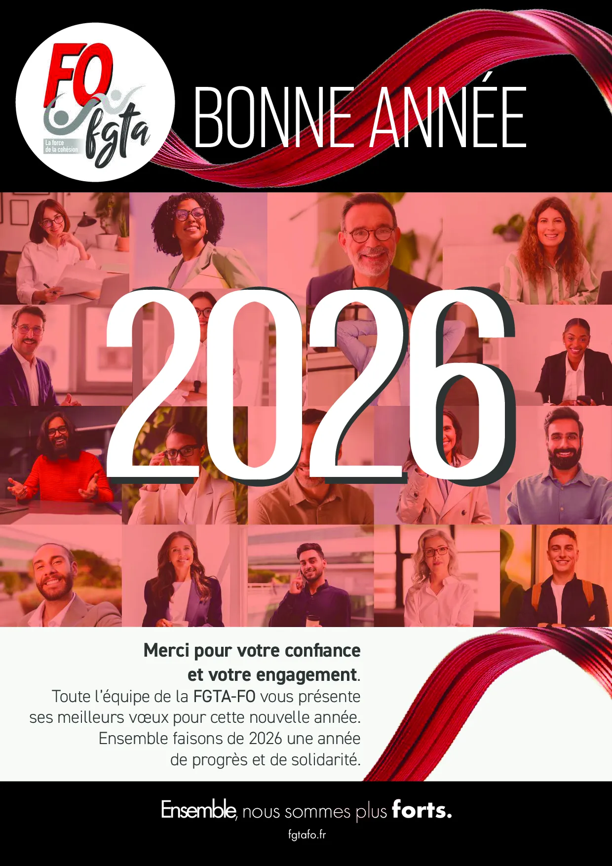 Meilleurs Vœux 2026 de la FGTA-FO