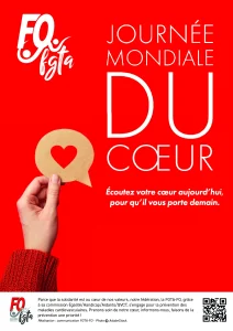 Journée Mondiale du Cœur : La FGTA-FO s&rsquo;engage pour votre santé