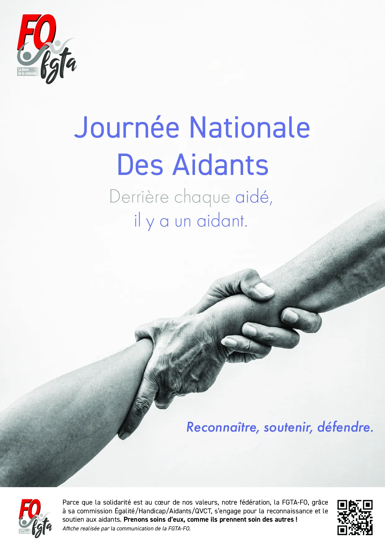 Journée Nationale des Aidants : FO s&rsquo;engage !