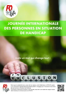 Journée Internationale des Personnes en Situation de Handicap