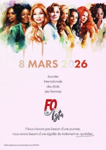 8 Mars 2026 : Pour une égalité de traitement au quotidien
