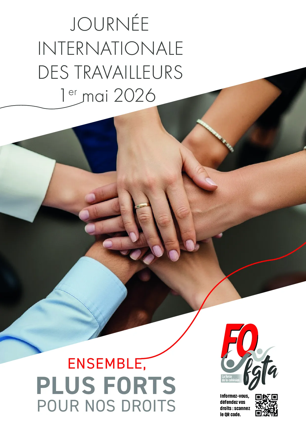 Journée Internationale des Travailleurs : Ensemble, Plus Forts !