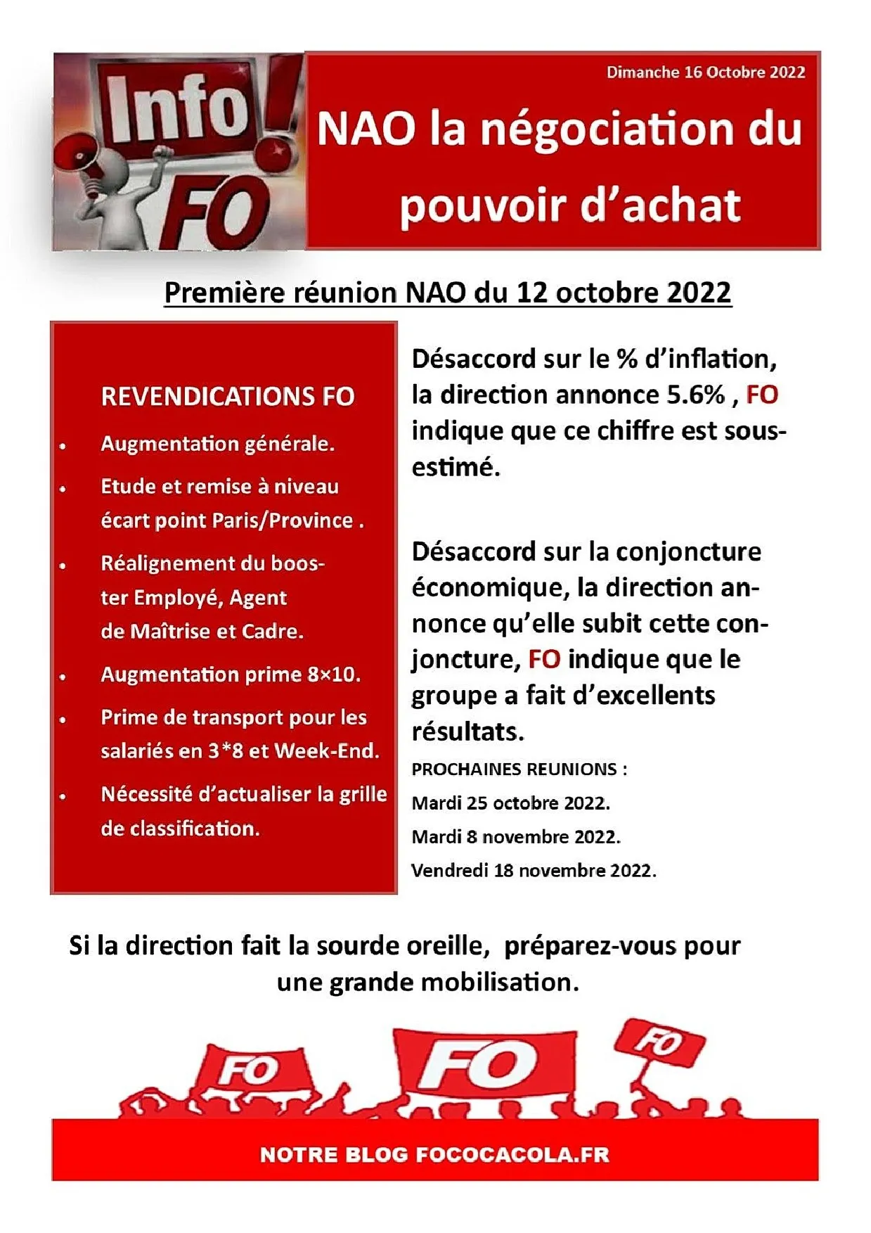 NAO : Négociation du Pouvoir d&rsquo;Achat
