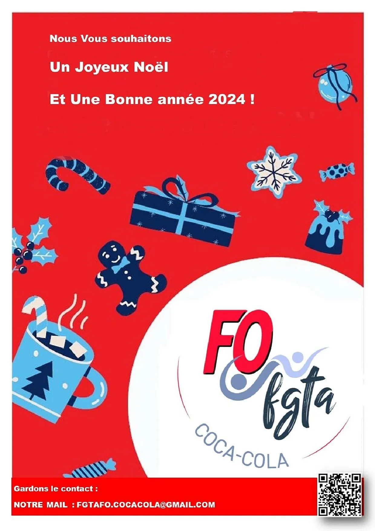 Voeux de Noël et Bonne Année 2024