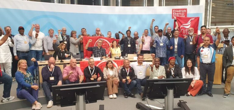 Réunion syndicale FO-UITA avec des représentants Coca-Cola et PepsiCo.