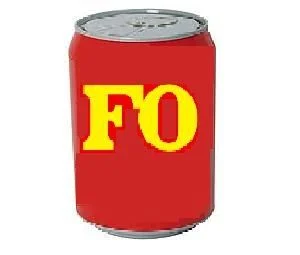 Canette Coca-Cola rouge avec le logo du syndicat FGTA-FO.