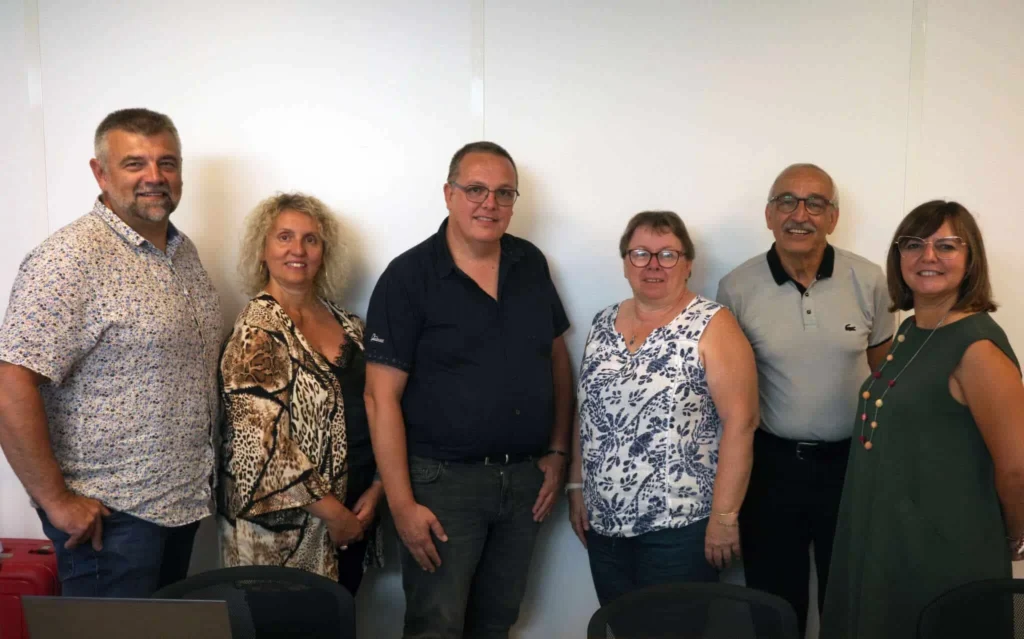 Membres de la commission égalité professionnelle FGTA-FO Coca-Cola 2023.