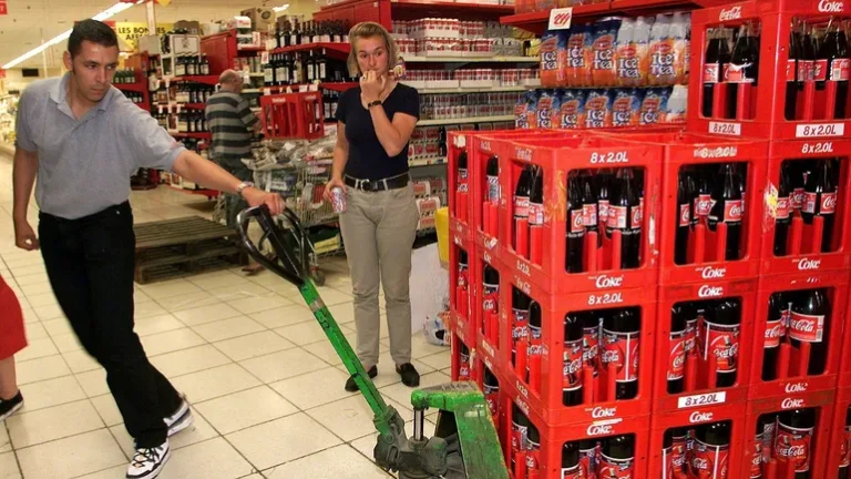 Mobilisation FO contre 65 emplois menacés chez Coca-Cola Belgique.