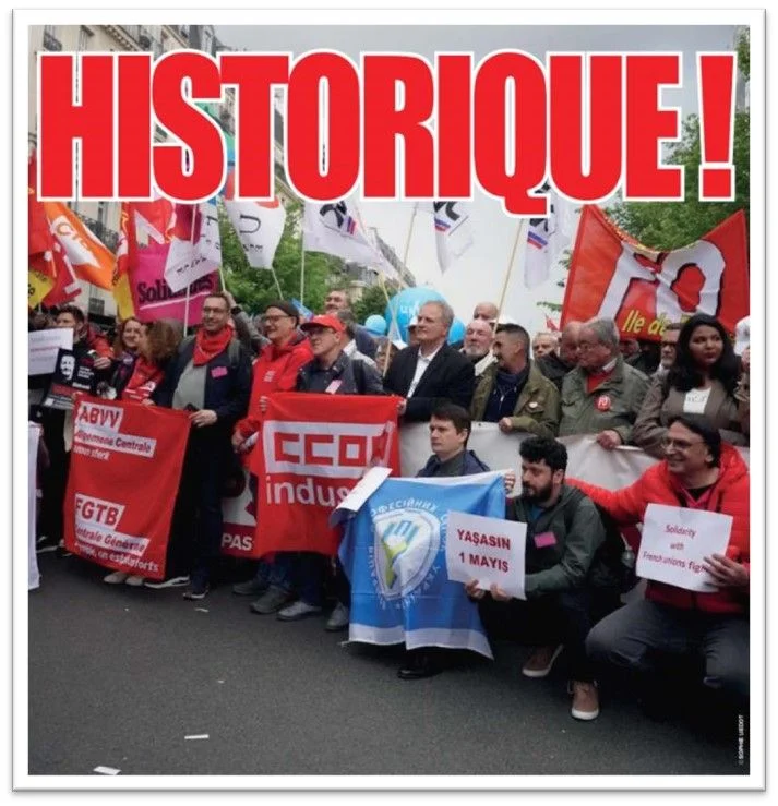 Manifestation FO contre la réforme des retraites le 6 juin