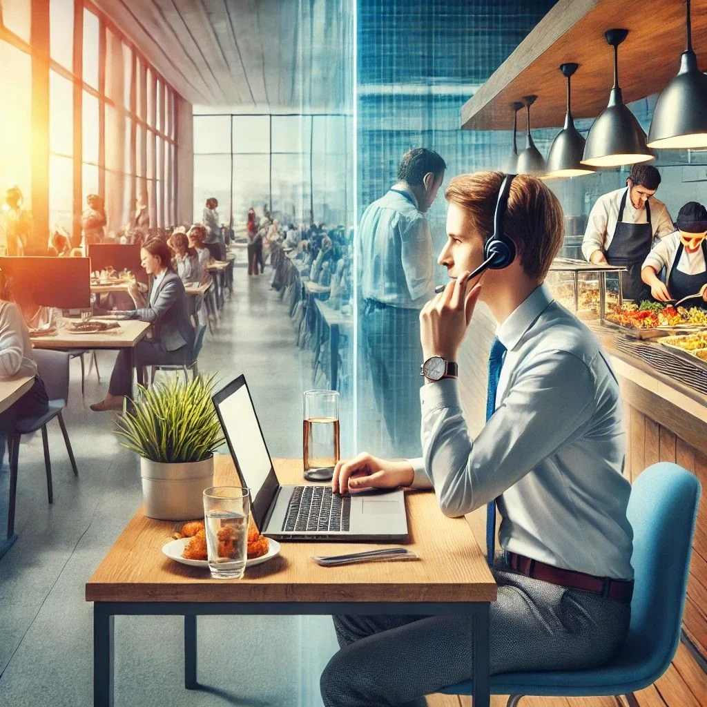 Personne travaillant à distance, illustrant le télétravail et les revendications FO.