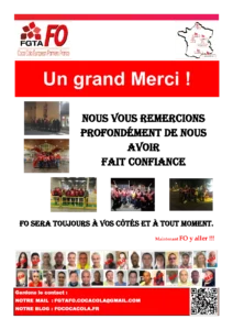 Merci De Vos Votes pour le CSE SC de CCEP France