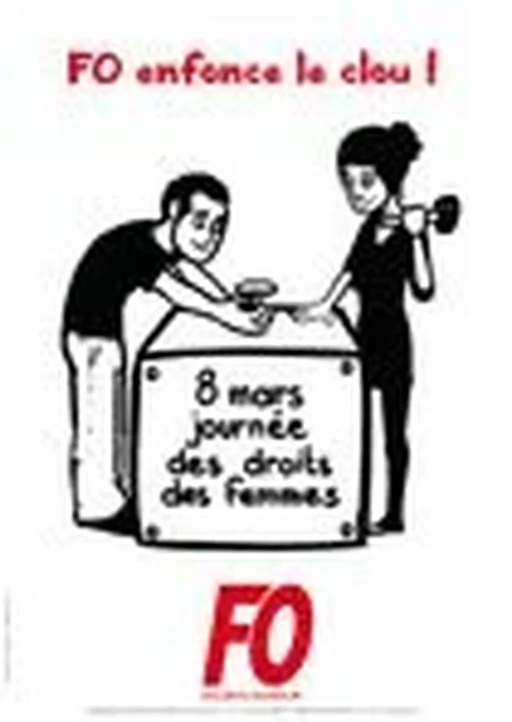 Illustration : FO lance son site Égalité Pro : Combat pour les droits des femmes - FGTA Force Ouvrière Coca-Cola