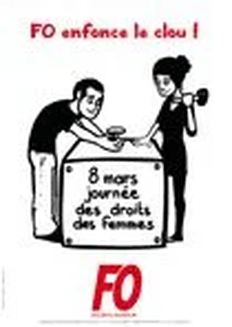 Illustration : FO lance son site Égalité Pro : Combat pour les droits des femmes - FGTA Force Ouvrière Coca-Cola