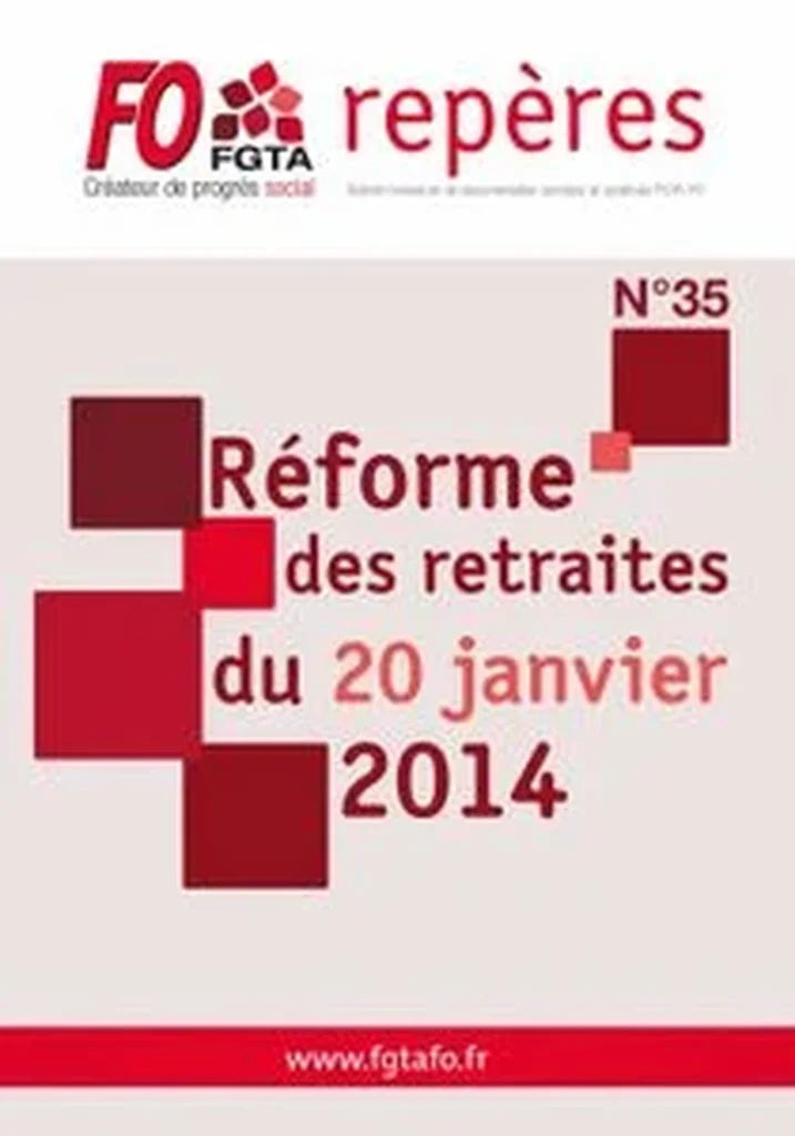 Illustration : Repères n°35 FGTA-FO : Retraites, Droits Sociaux, Téléchargez ! - FGTA Force Ouvrière Coca-Cola