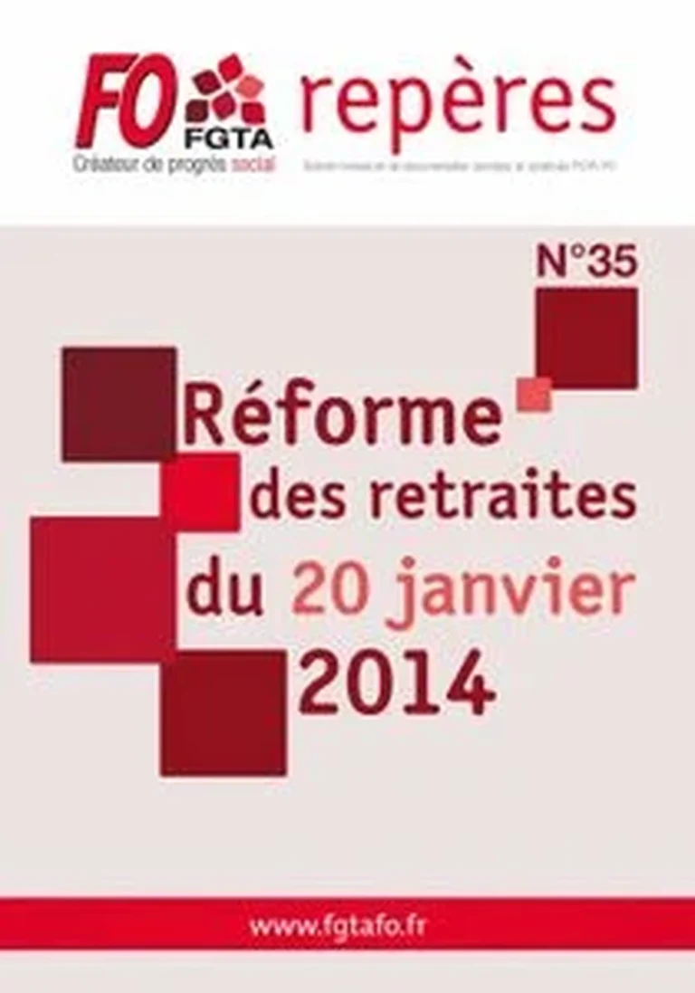 Illustration : Repères n°35 FGTA-FO : Retraites, Droits Sociaux, Téléchargez ! - FGTA Force Ouvrière Coca-Cola