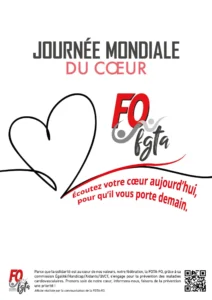 Journée du Cœur : Protégez votre santé au travail avec FO